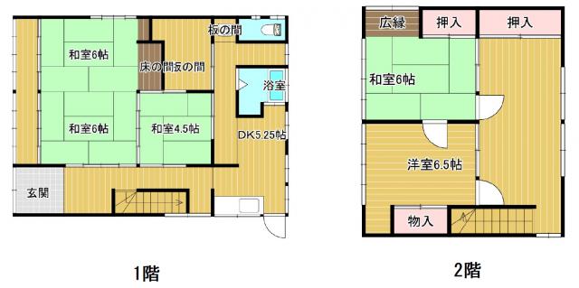 detached 詫間町