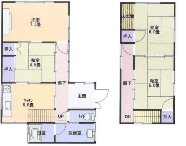 detached 綾歌郡宇多津町網の浦