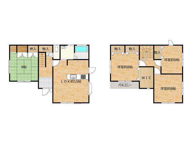 detached 木田郡三木町大字田中