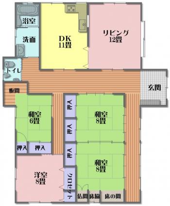 detached 三豊市豊中町