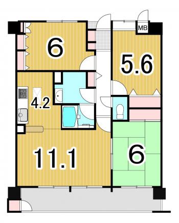 apartment 高松市桜町１丁目
