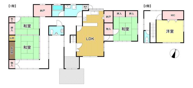 detached 仲多度郡多度津町大字道福寺