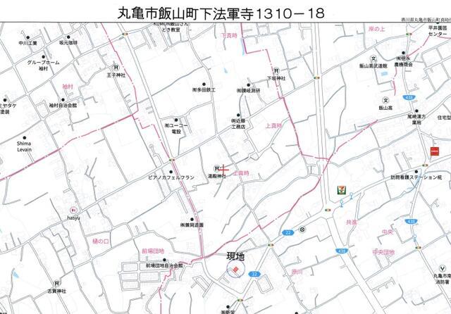  丸亀市飯山町下法軍寺
