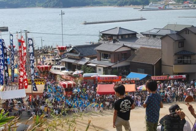 池田 亀山八幡宮 秋祭り（坂口）