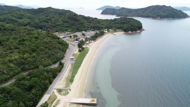 つつじ荘の海岸