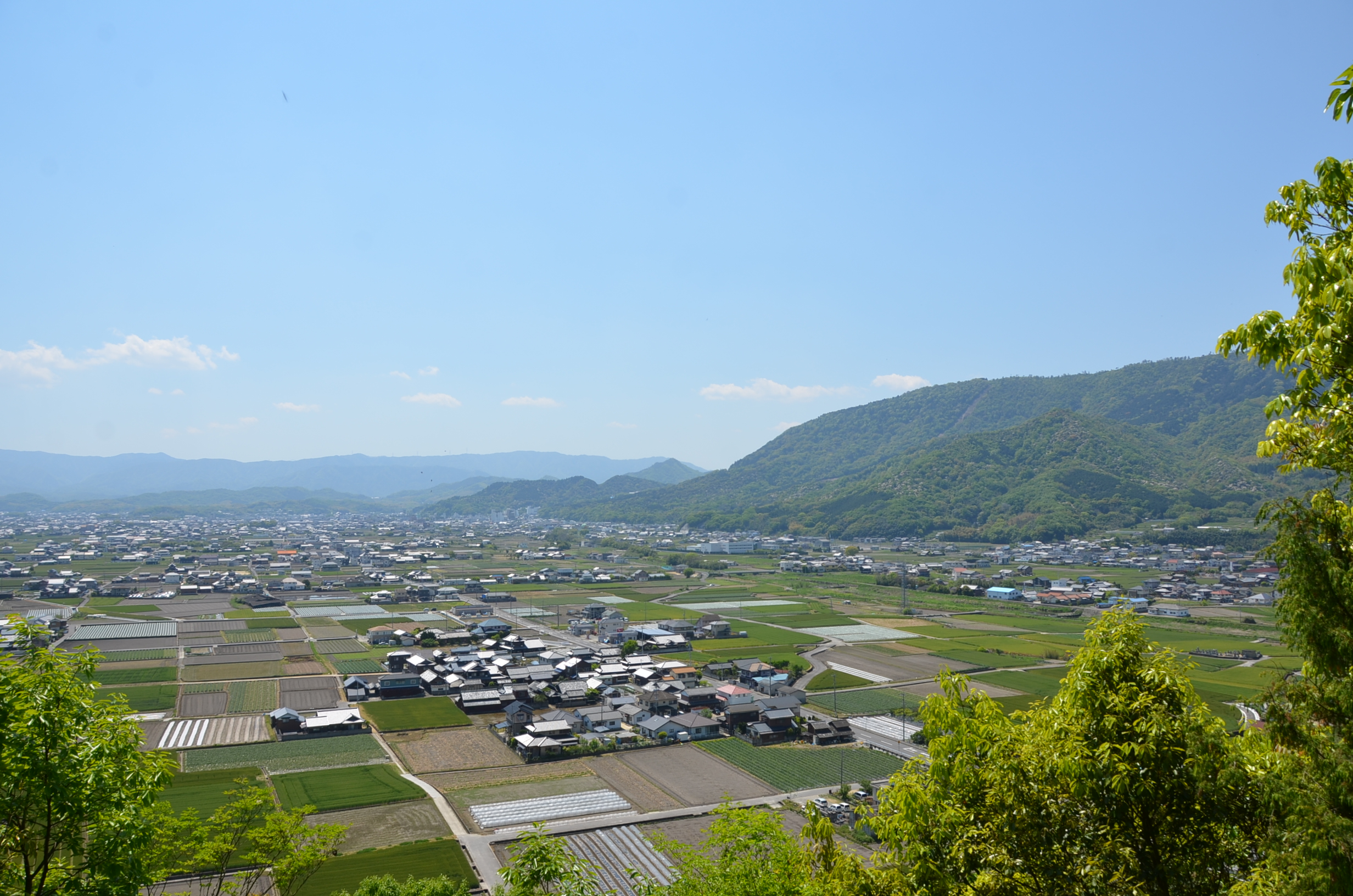 象頭山遠景